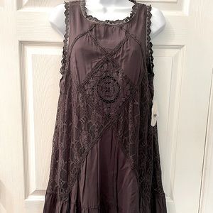 Alter’d State charcoal lace above the knee dress